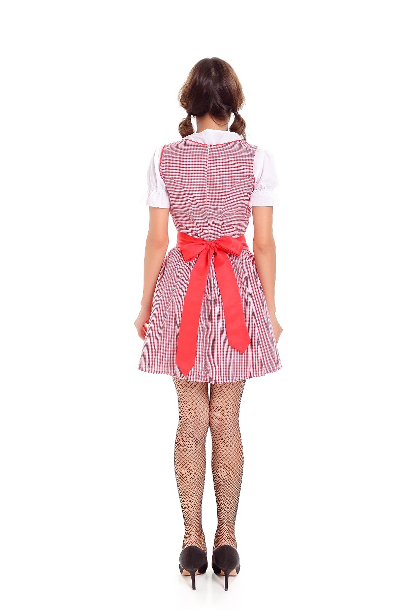 F1789 3 шт Dirndl сервировочные девчонки баварские пивные девушки Октоберфест взрослый костюм